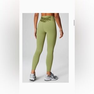 green fabletics leggings